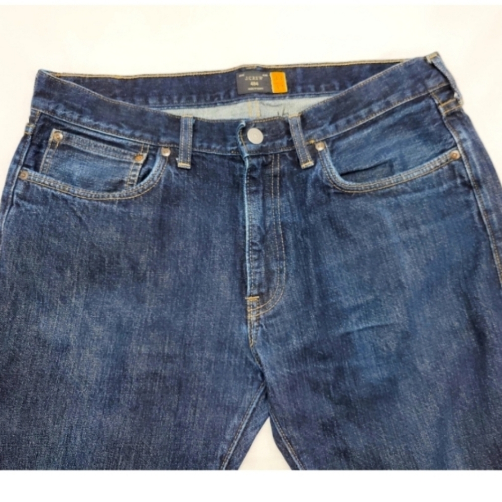 J. Crew 484 Slim Straight Leg Denim 100% Cotton Jeans 33/32